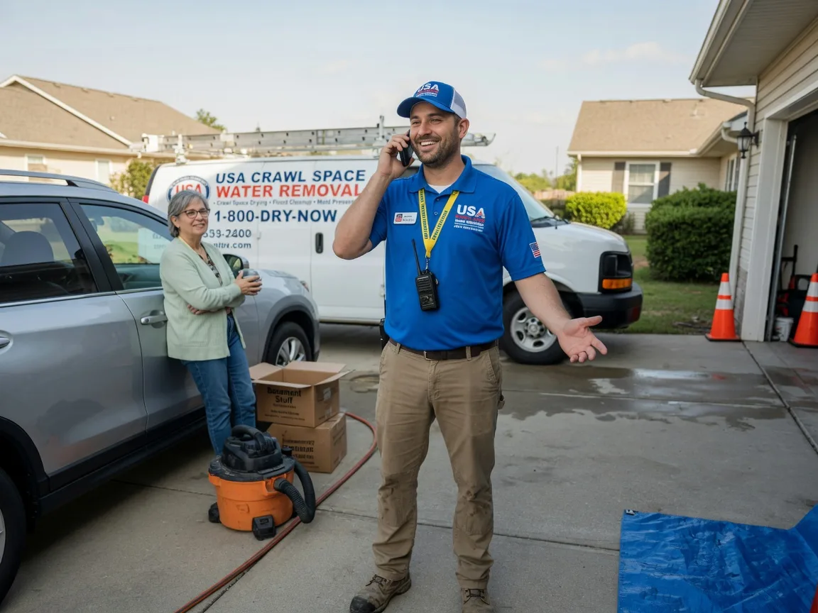 Crawl Space Water Removal Ivan, AR FAQs